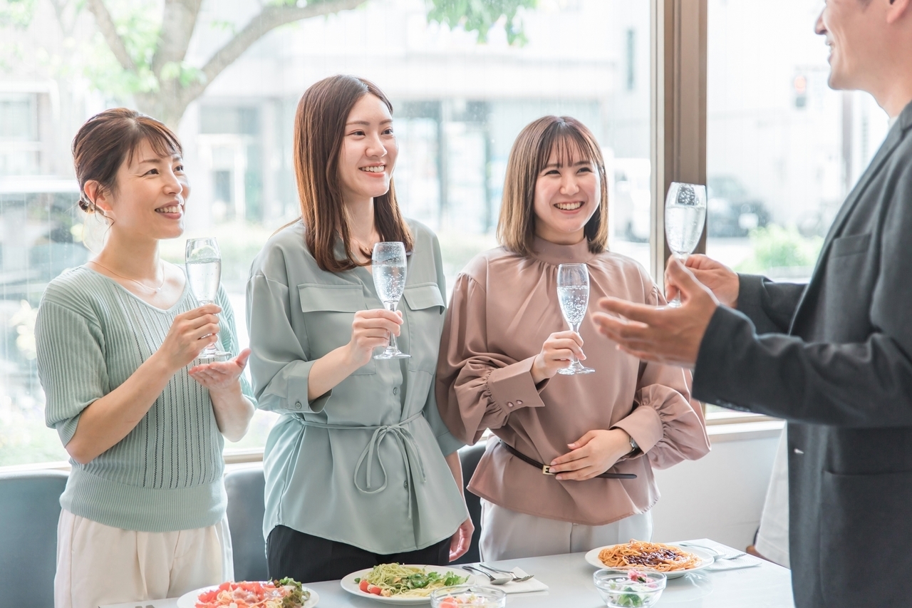 婚活パーティーの様子